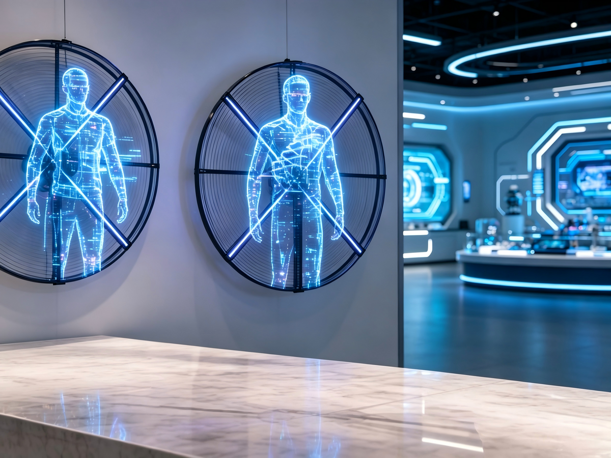 How to Create a Premium 3D Retail Display Effect with a Holographic Fan