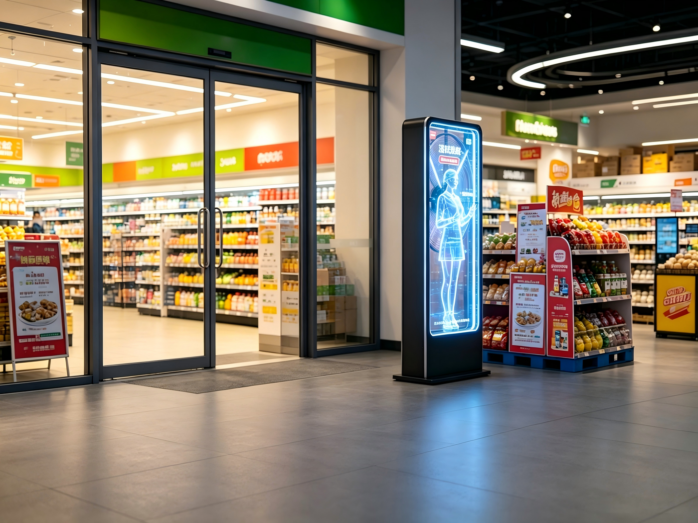 Best Holographic Fan Size for Retail Stores