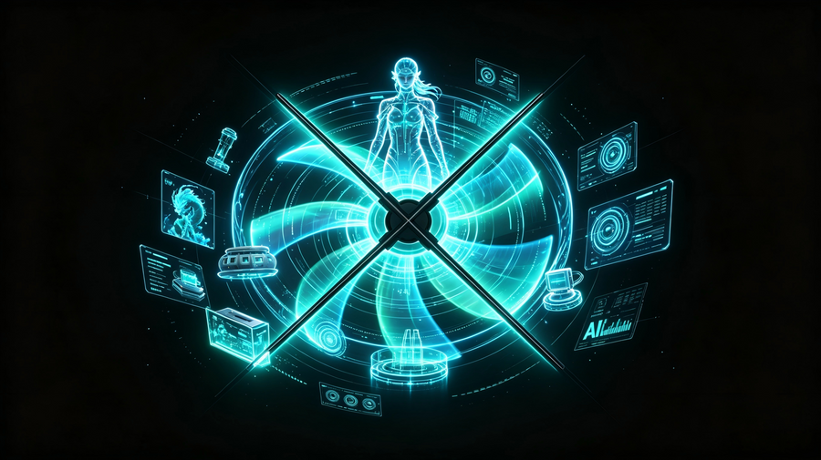 How to Measure Holographic Fan ROI