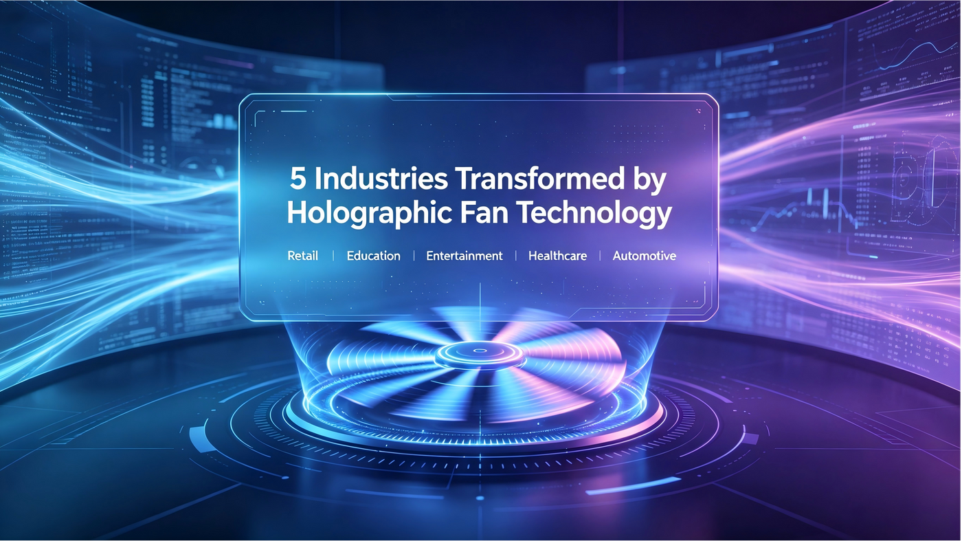 5 Industries Transformed by Holographic Fan Technology