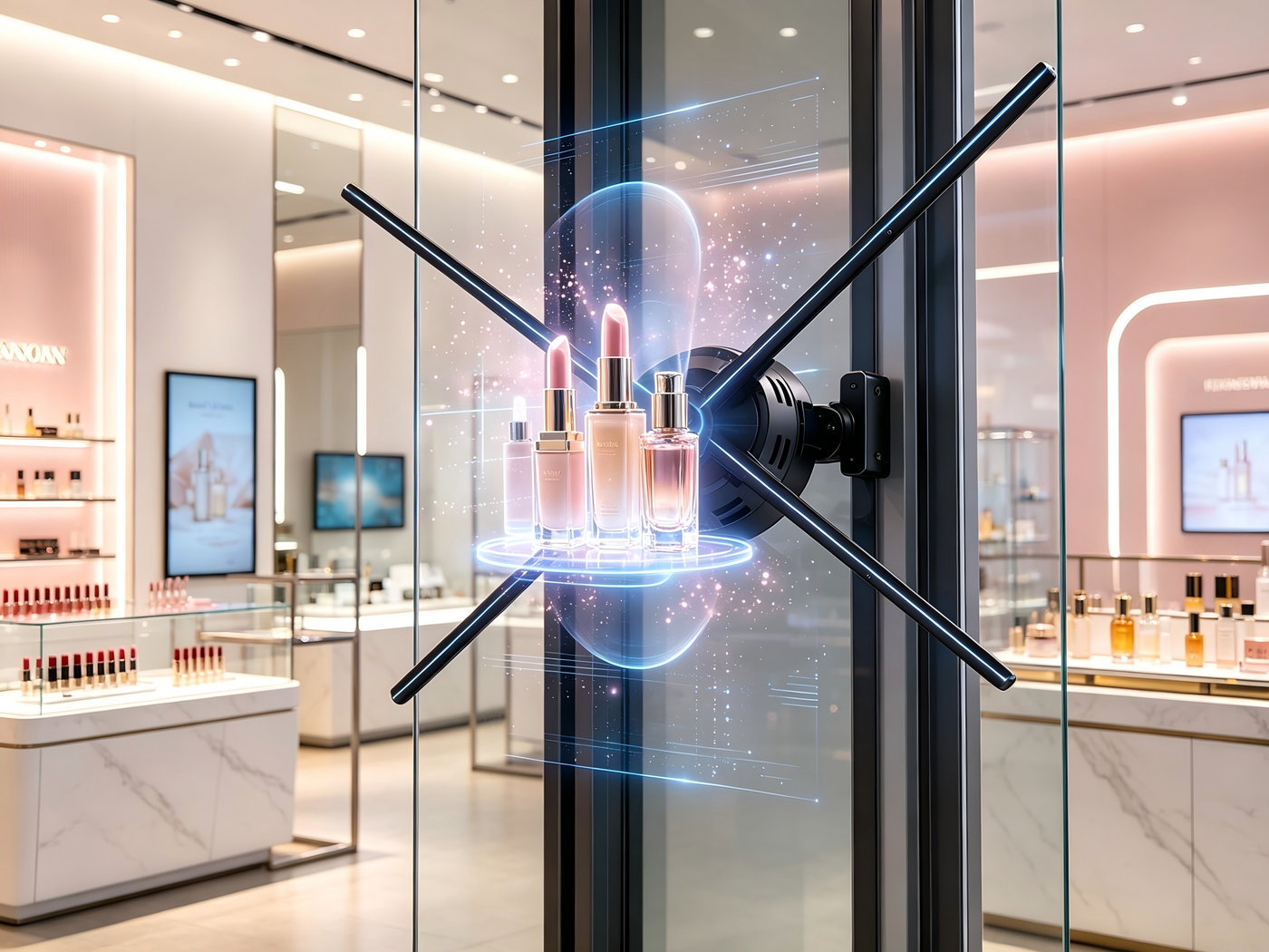 Boutique-Specific 3D Hologram Display: Elevate Luxury Retail Experiences